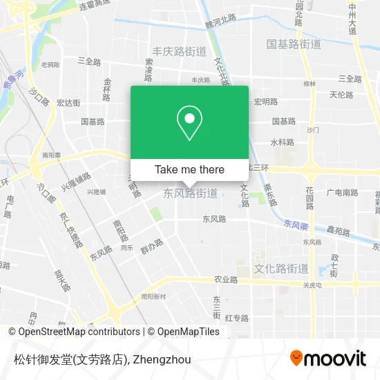 松针御发堂(文劳路店) map