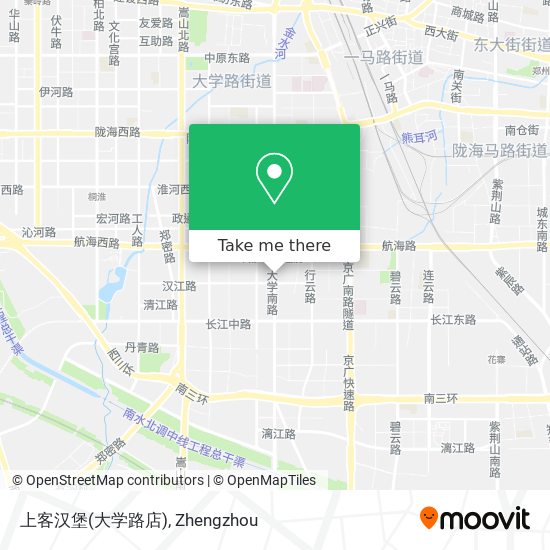 上客汉堡(大学路店) map