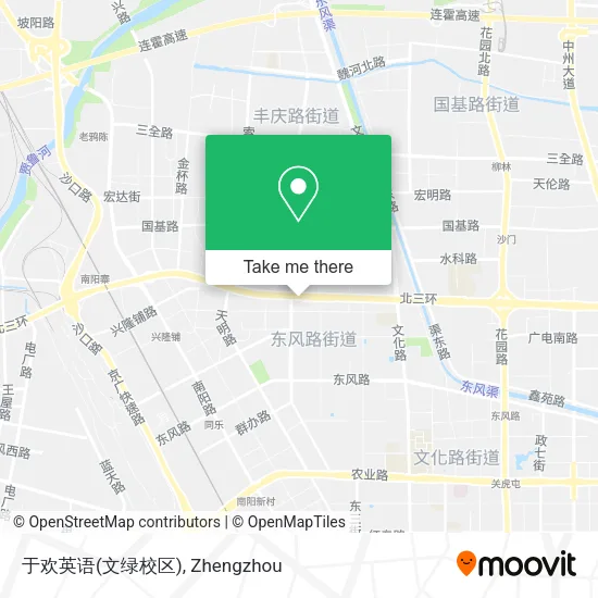 于欢英语(文绿校区) map