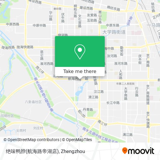 绝味鸭脖(航海路帝湖店) map