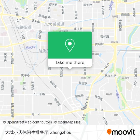 大城小店休闲牛排餐厅 map