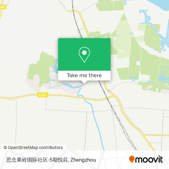 思念果岭国际社区-5期悦莊 map
