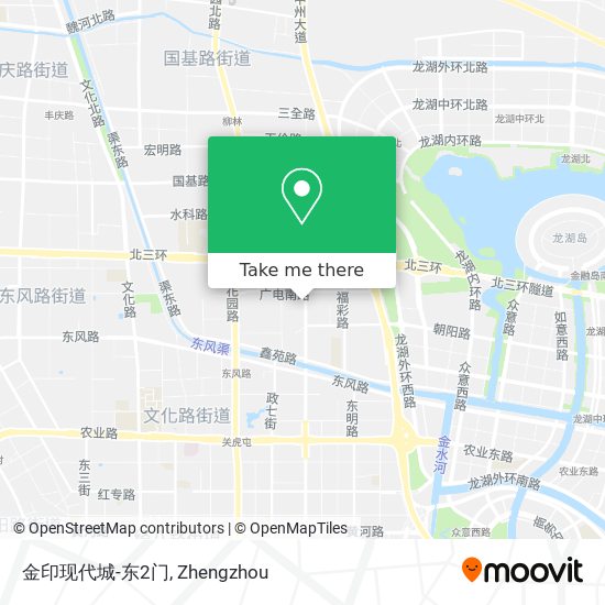 金印现代城-东2门 map