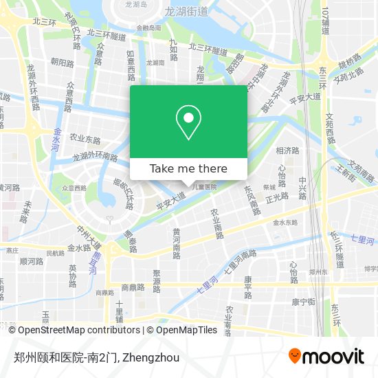 郑州颐和医院-南2门 map