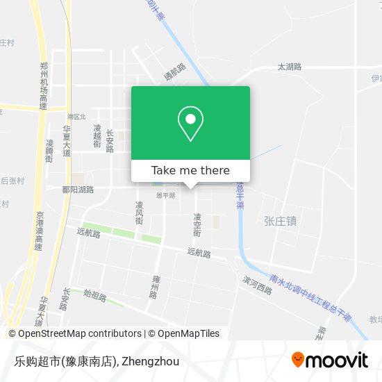 乐购超市(豫康南店) map