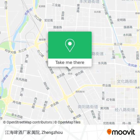 江海啤酒厂家属院 map