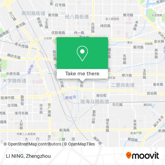 LI NING map