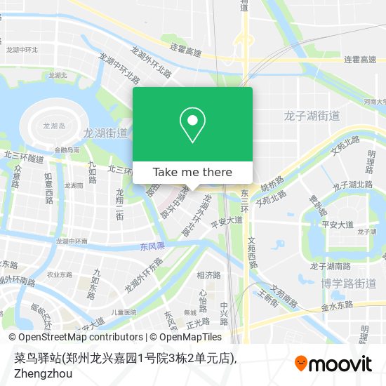 菜鸟驿站(郑州龙兴嘉园1号院3栋2单元店) map
