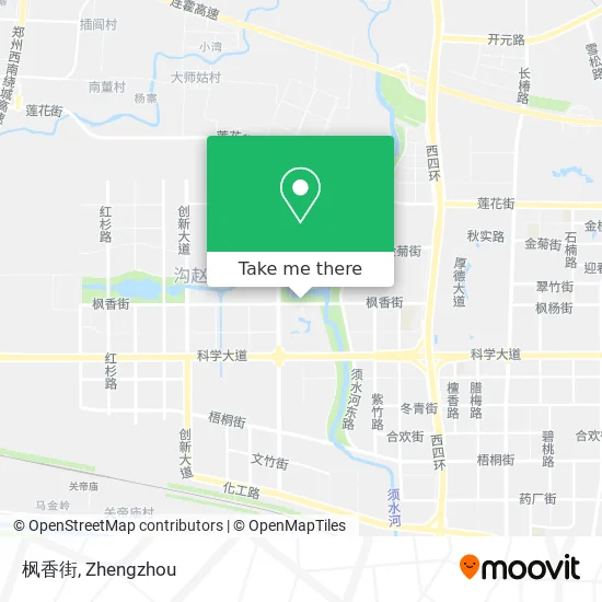 枫香街 map