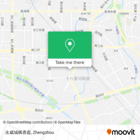 永威城枫香庭 map