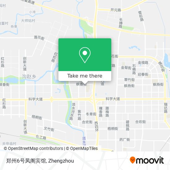 郑州6号凤阁宾馆 map