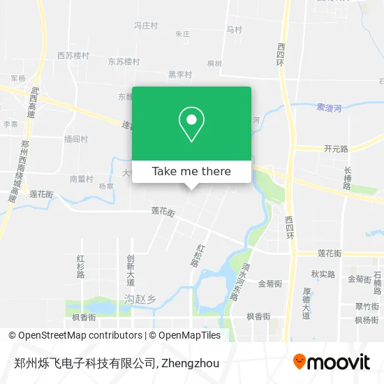 郑州烁飞电子科技有限公司 map