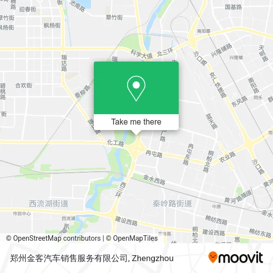 郑州金客汽车销售服务有限公司 map