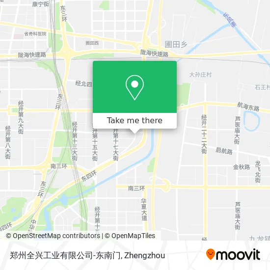 郑州全兴工业有限公司-东南门 map