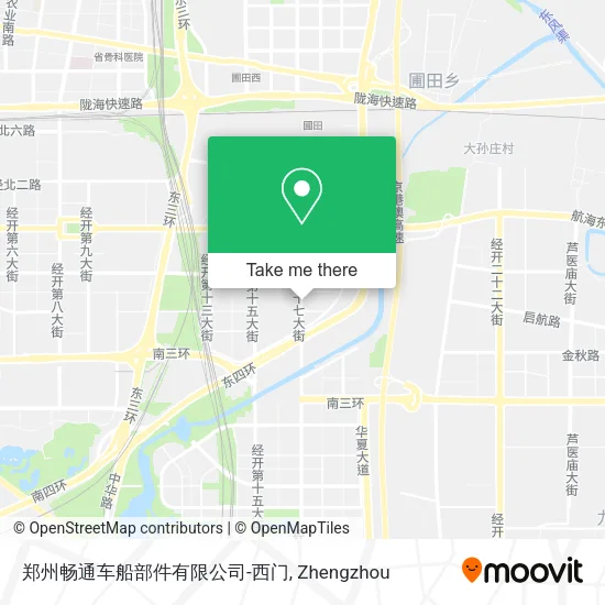 郑州畅通车船部件有限公司-西门 map