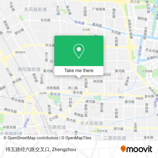 纬五路经六路交叉口 map