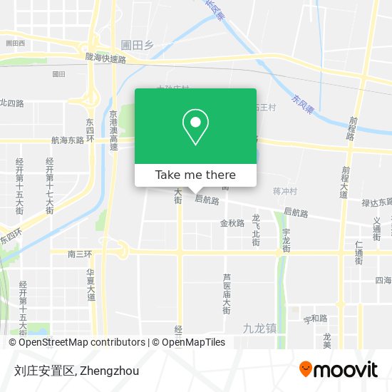 刘庄安置区 map