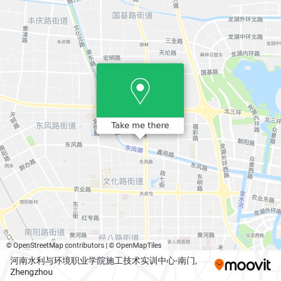 河南水利与环境职业学院施工技术实训中心-南门 map