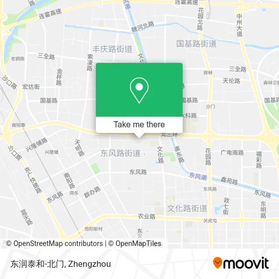 东润泰和-北门 map