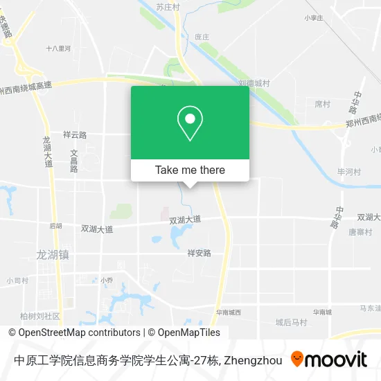 中原工学院信息商务学院学生公寓-27栋 map