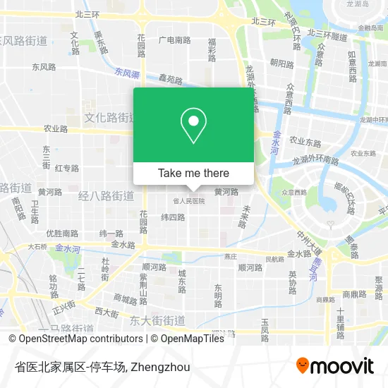 省医北家属区-停车场 map