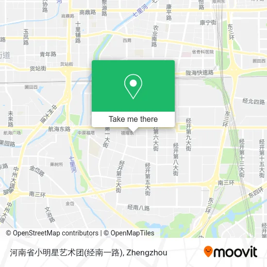 河南省小明星艺术团(经南一路) map