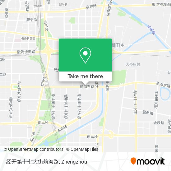 经开第十七大街航海路 map