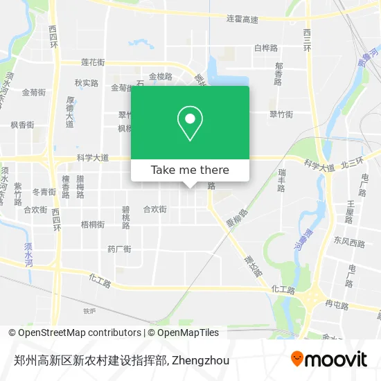 郑州高新区新农村建设指挥部 map