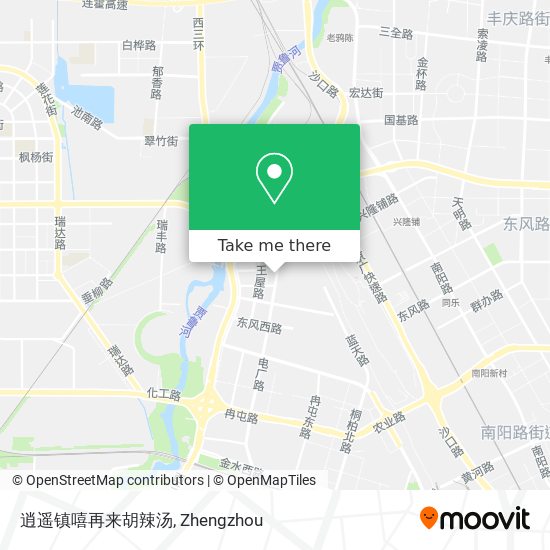 逍遥镇嘻再来胡辣汤 map