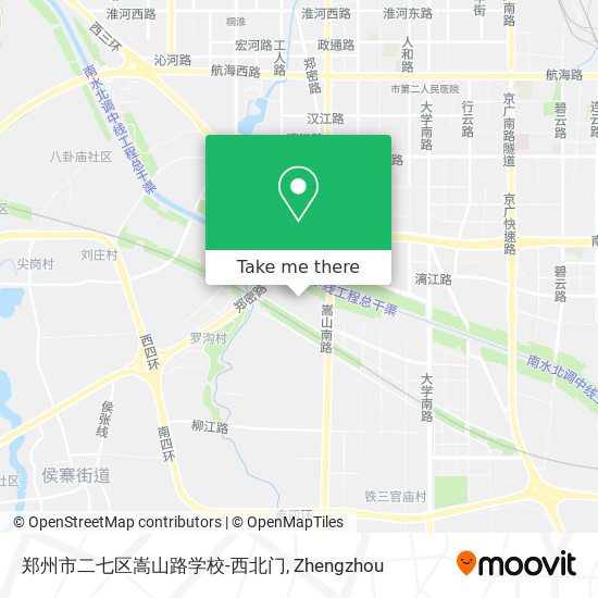 郑州市二七区嵩山路学校-西北门 map
