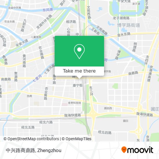 中兴路商鼎路 map