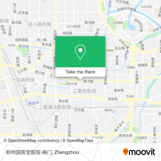 郑州国医堂医院-南门 map