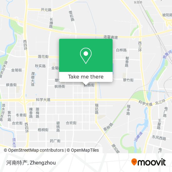 河南特产 map