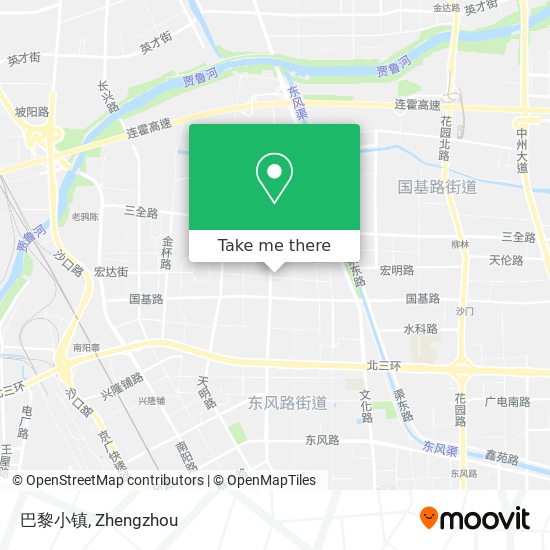 巴黎小镇 map