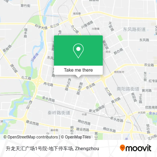 升龙天汇广场1号院-地下停车场 map