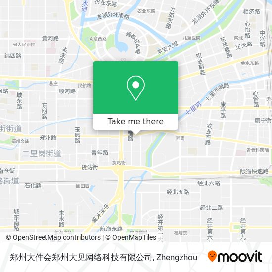 郑州大件会郑州大见网络科技有限公司 map