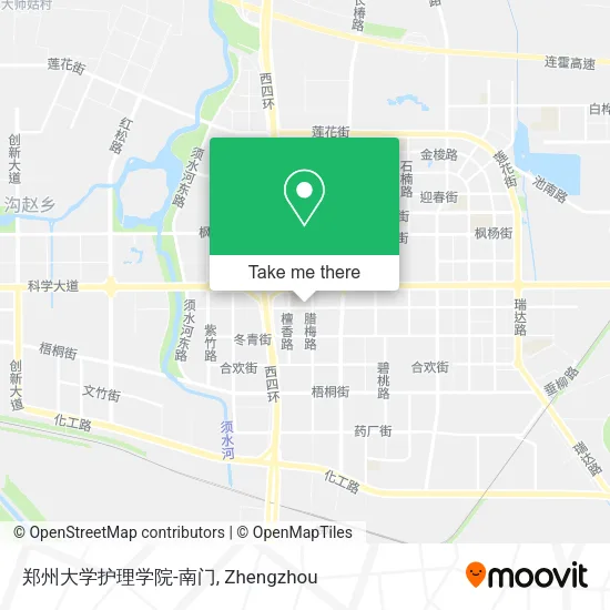 郑州大学护理学院-南门 map