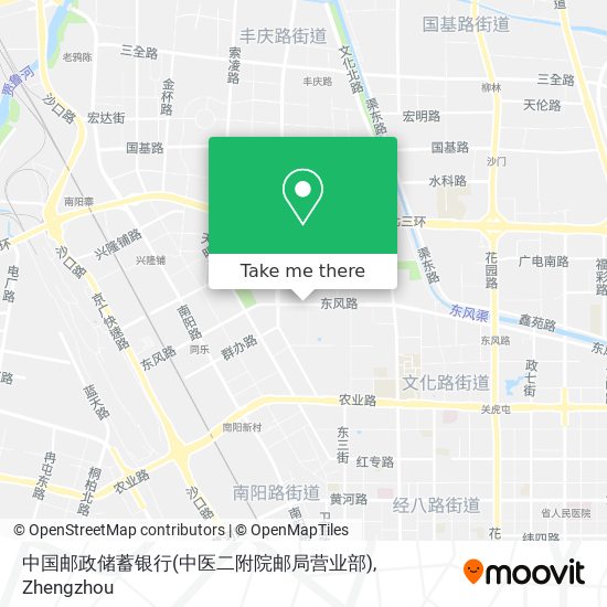 中国邮政储蓄银行(中医二附院邮局营业部) map