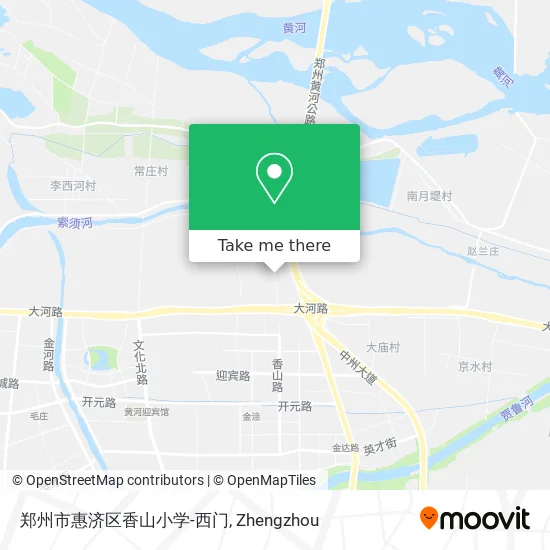 郑州市惠济区香山小学-西门 map