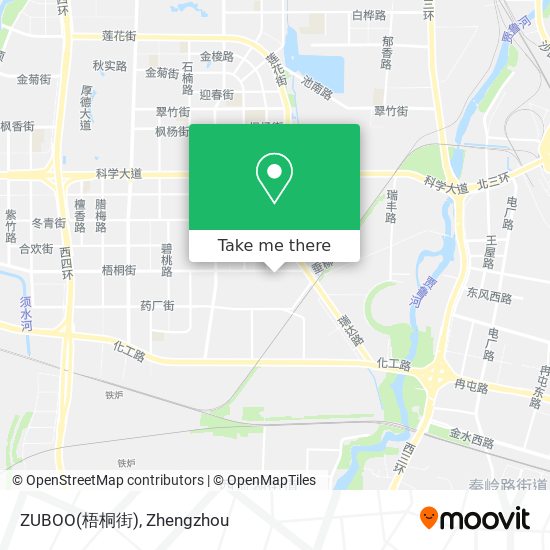 ZUBOO(梧桐街) map