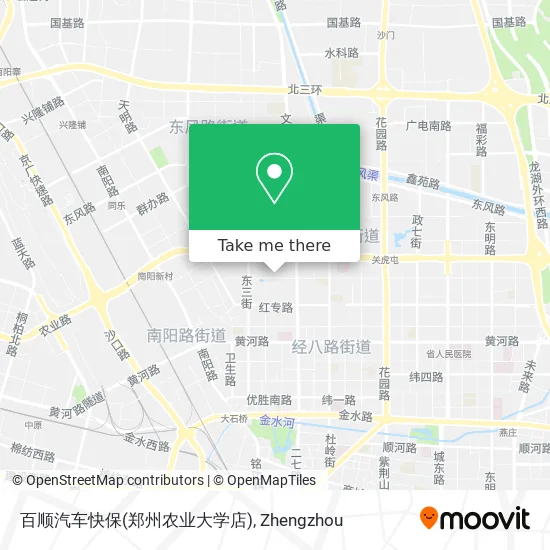 百顺汽车快保(郑州农业大学店) map