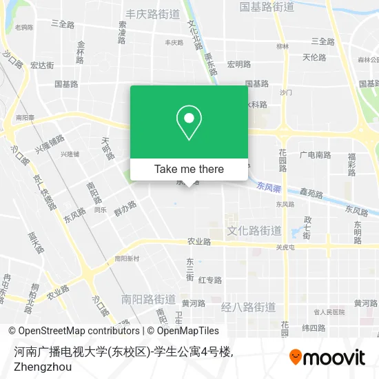 河南广播电视大学(东校区)-学生公寓4号楼 map