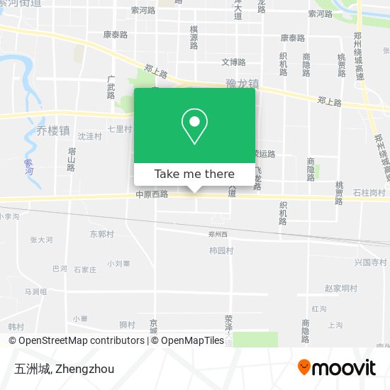 五洲城 map