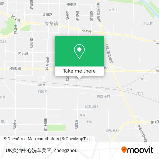 UK换油中心洗车美容 map