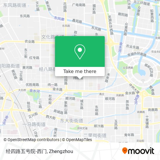 经四路五号院-西门 map