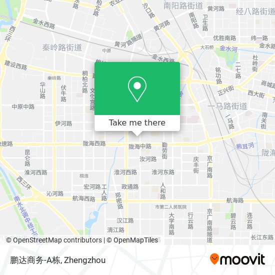 鹏达商务-A栋 map
