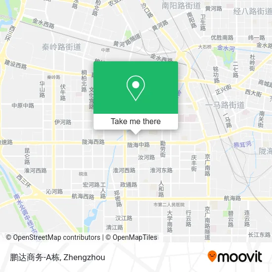 鹏达商务-A栋 map