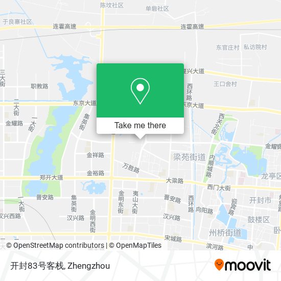 开封83号客栈 map