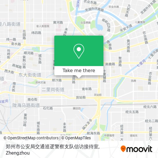 郑州市公安局交通巡逻警察支队信访接待室 map