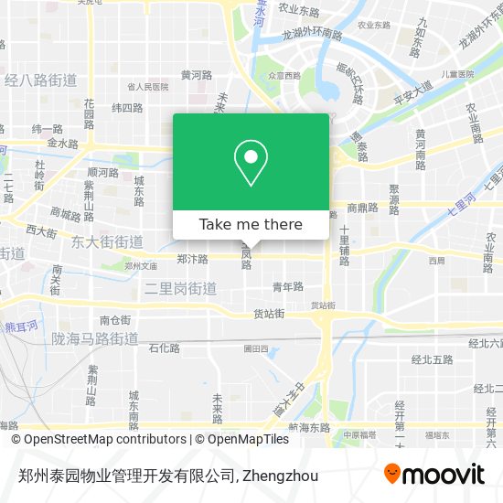 郑州泰园物业管理开发有限公司 map